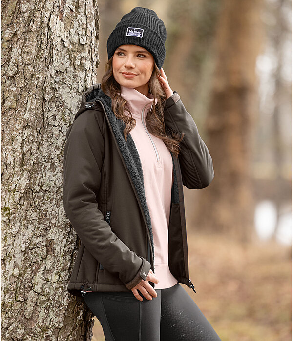 softshell rij-jas Lara II met capuchon