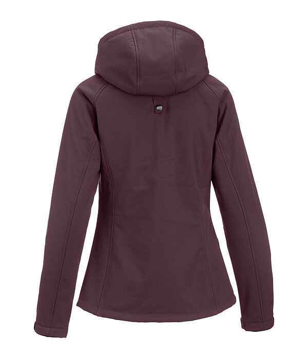 softshell rij-jas Lara II met capuchon
