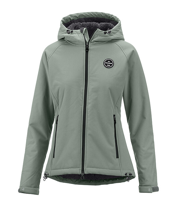 softshell rij-jas Lara II met capuchon
