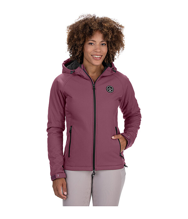 softshell rij-jas Lara II met capuchon