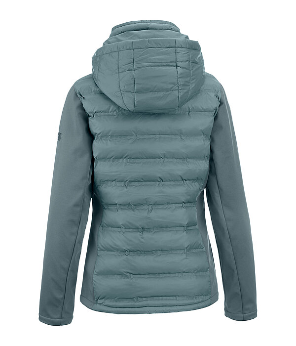 softshell combi rij-jas Celina met capuchon