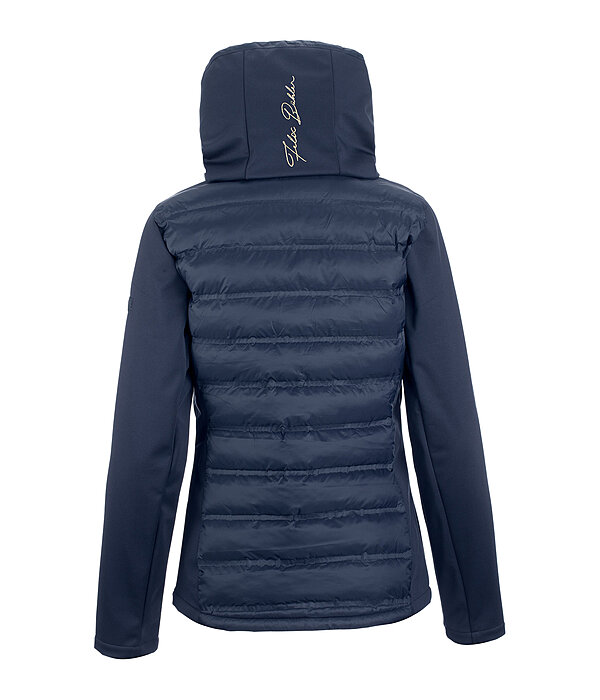 softshell combi rij-jas Celina met capuchon