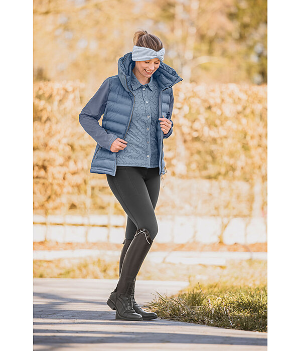 softshell combi rij-jas Celina met capuchon