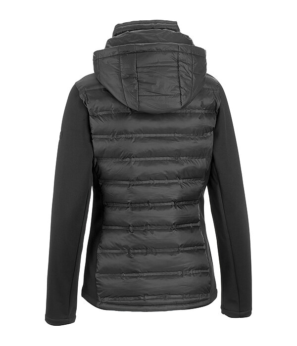 softshell combi rij-jas Celina met capuchon