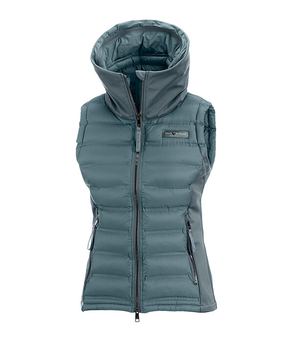 softshell combi bodywarmer Jessy met capuchon