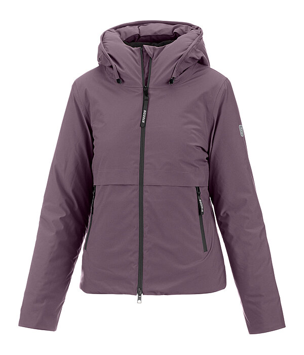 functionele jas Firielle met capuchon