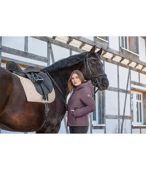 functionele jas Firielle met capuchon