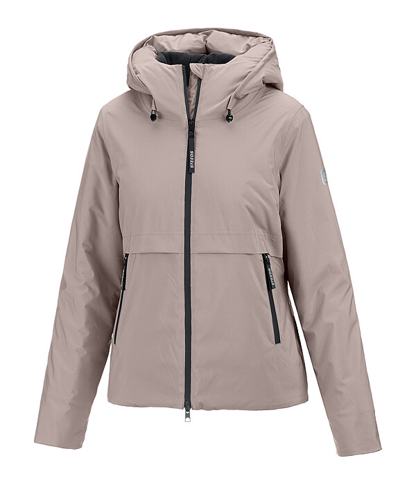 functionele jas Firielle met capuchon