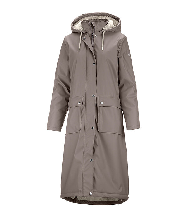 teddy regenmantel Paris long met capuchon