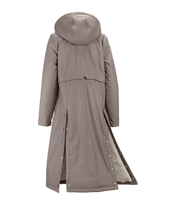 teddy regenmantel Paris long met capuchon