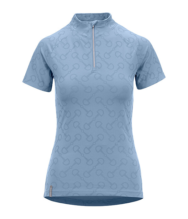 functioneel shirt met ritssluiting Clea