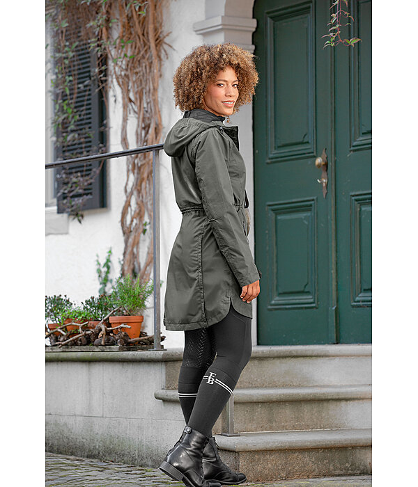 functionele rij-jas Jule Life Cycle met capuchon