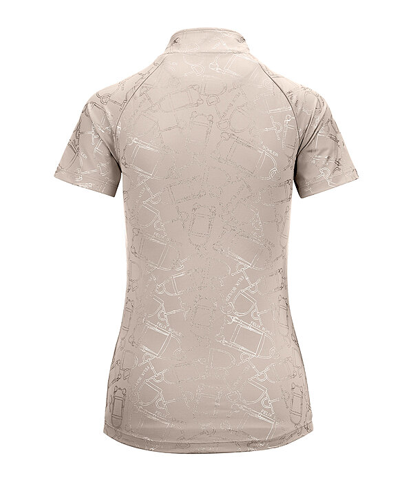 functioneel shirt met ritssluiting Amber