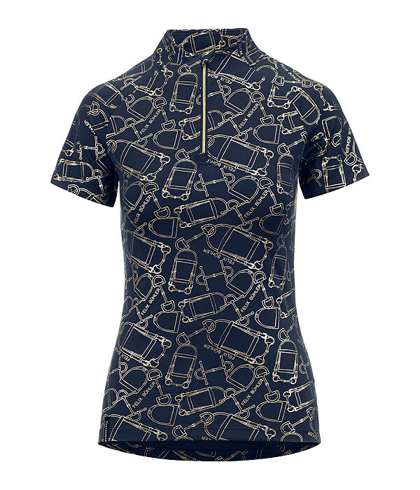 functioneel shirt met ritssluiting Amber