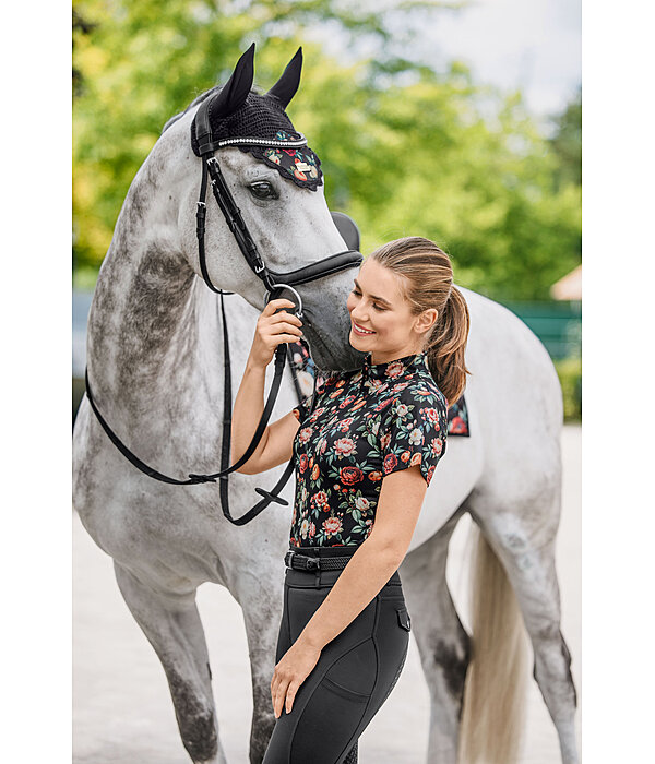 zip-functioneel shirt Fleur