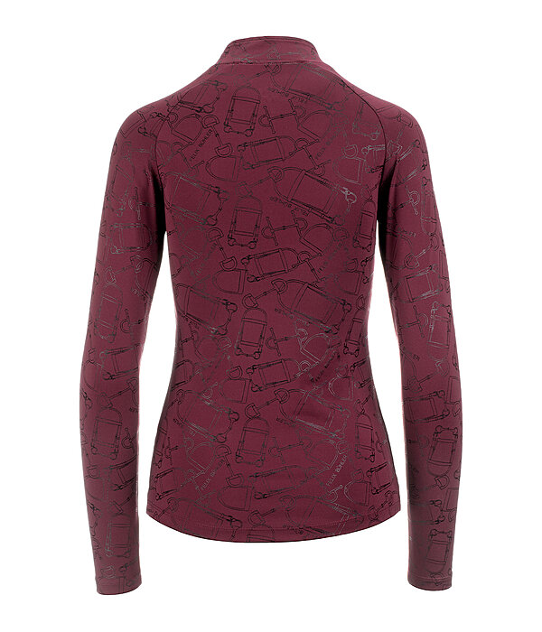 functioneel shirt met ritssluiting Julia