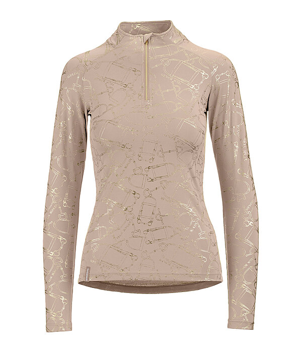 functioneel shirt met ritssluiting Julia
