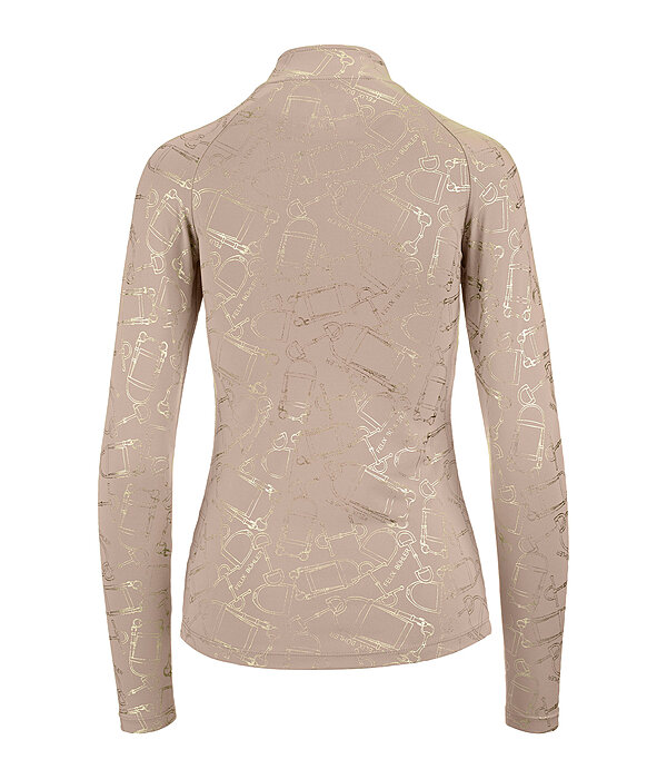 functioneel shirt met ritssluiting Julia