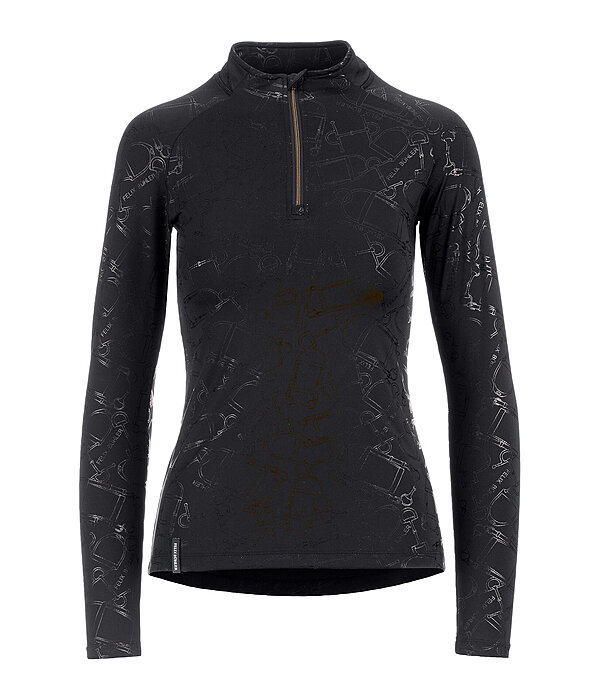 functioneel shirt met ritssluiting Julia