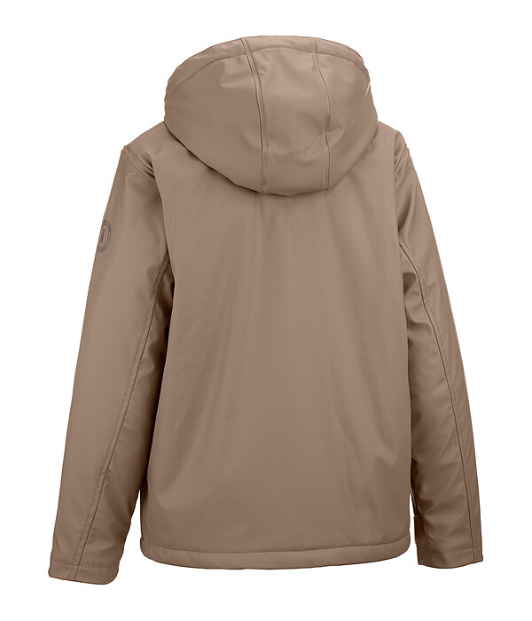 teddyfleece regenjas Nella met capuchon