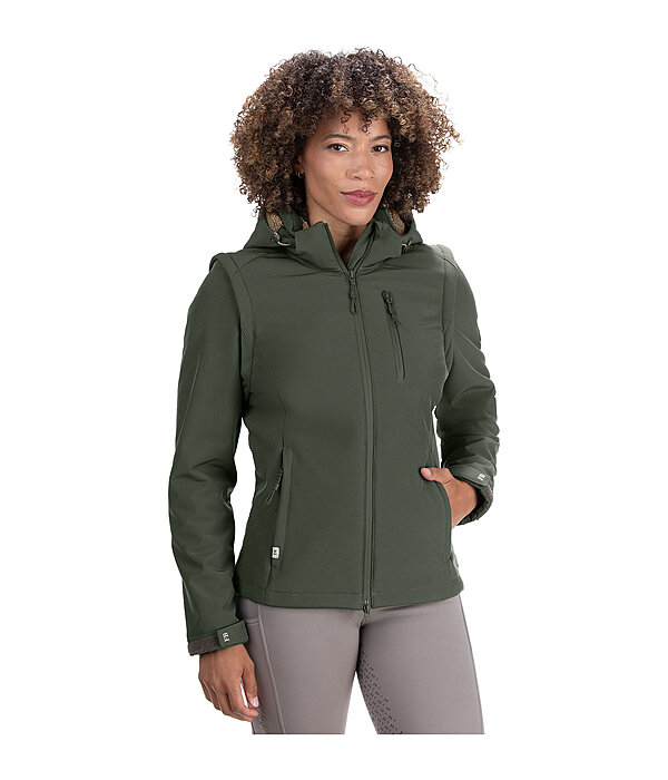 2-in-1 softshelljas Elsa Life Cycle met capuchon
