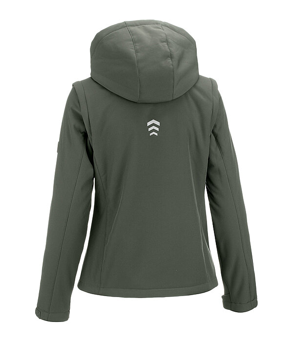 2-in-1 softshelljas Elsa Life Cycle met capuchon