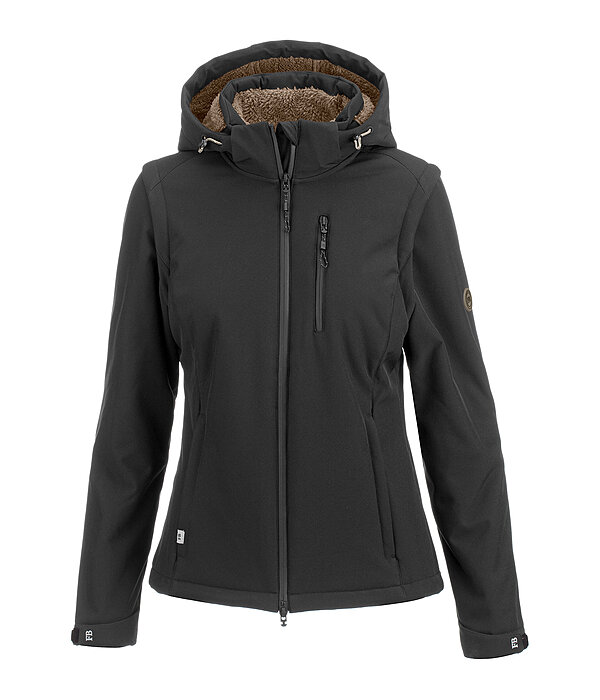 2-in-1 softshelljas Elsa Life Cycle met capuchon