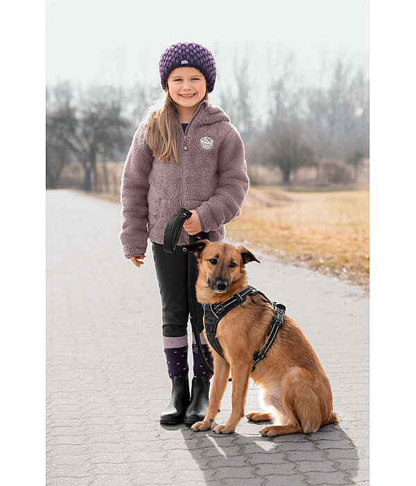 fleecejas Irma voor kinderen met capuchon