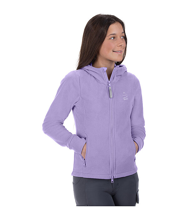 kids fleecejas met capuchon Cadie
