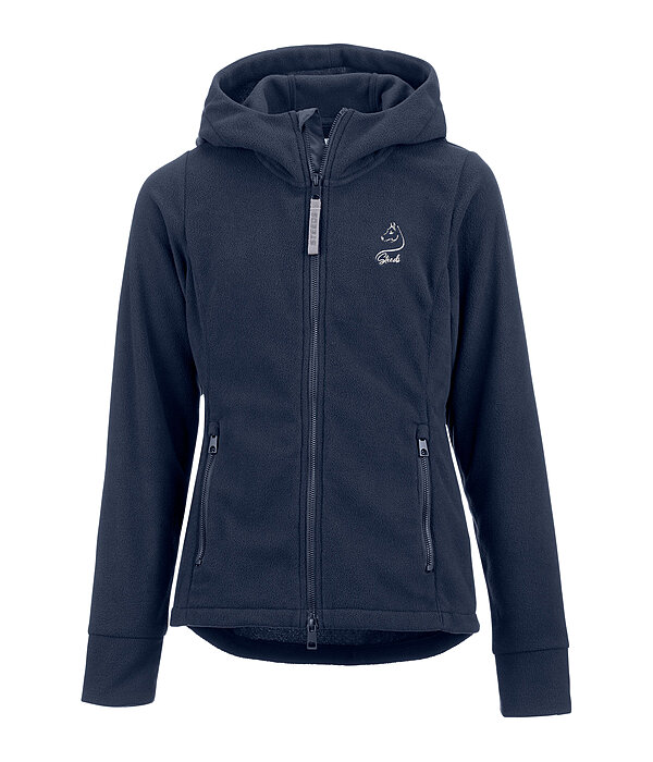 kids fleecejas met capuchon Cadie