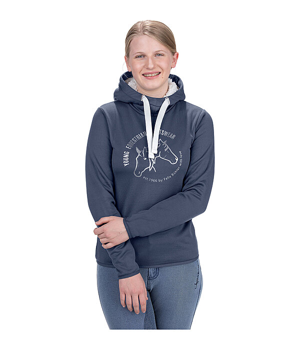 kids performance stretch hoodie