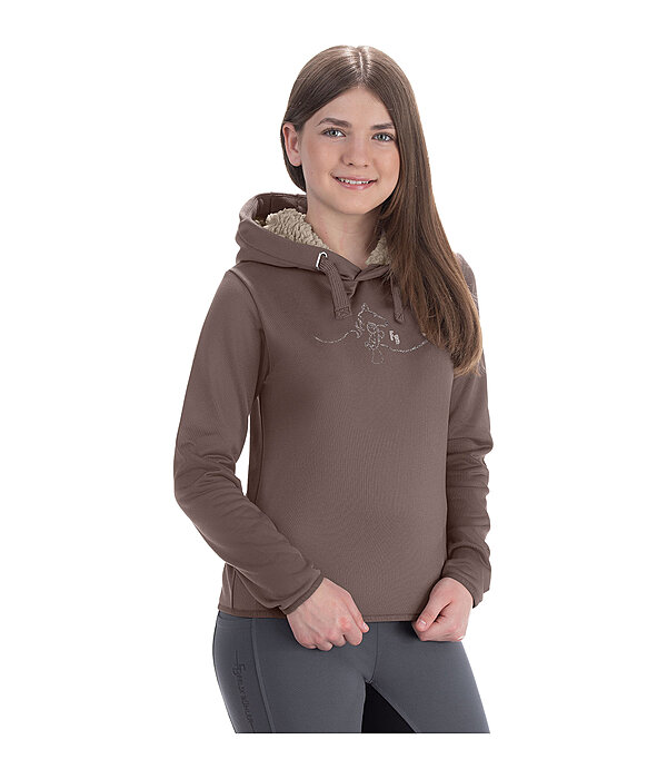 kids performance stretch hoodie Kerstin
