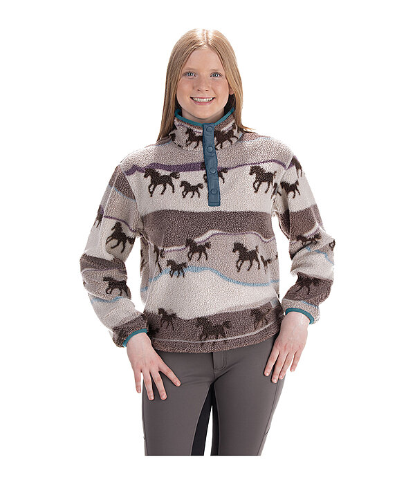 kids teddyfleece hoodie Zuri