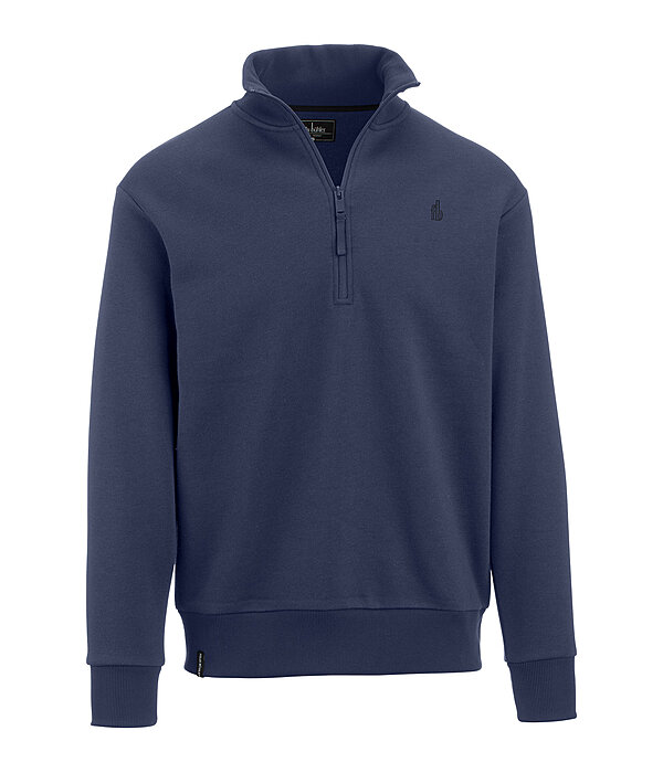 heren sweatshirt Portland met ritskraag
