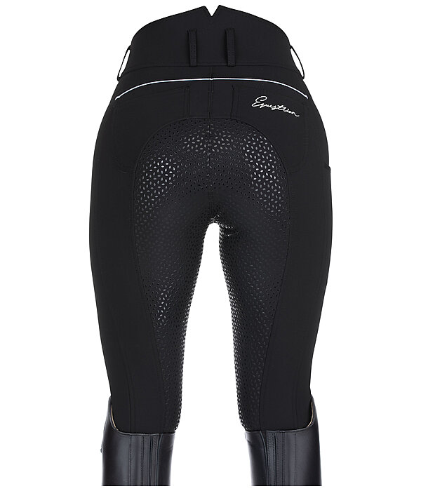 grip thermo Pro rijbroek Elodie met hoge taille en zitvlak