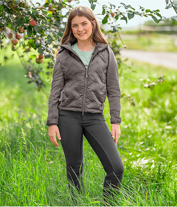 Kids Outfit Dany in dark-taupe