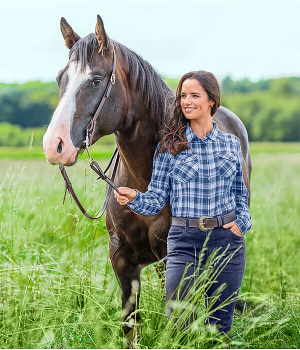 Western Outfit Karo in dark-cornflower