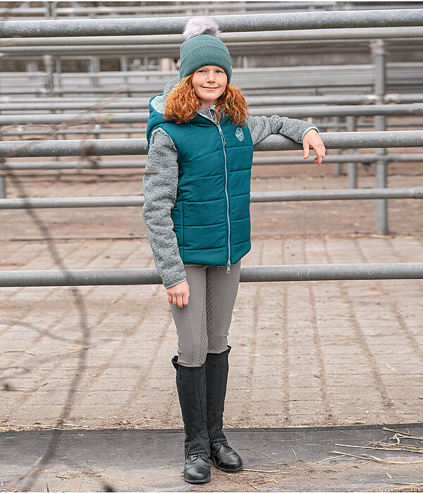 Kids outfit Solina in dark turquoise