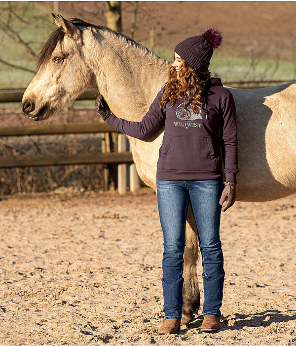 Western-Outfit Willow in plum
