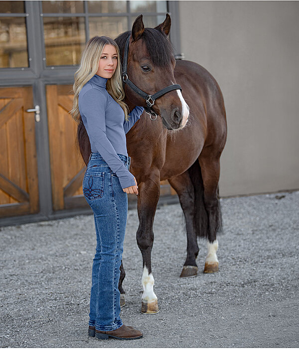 Western-Outfit Skye in vintage-blue
