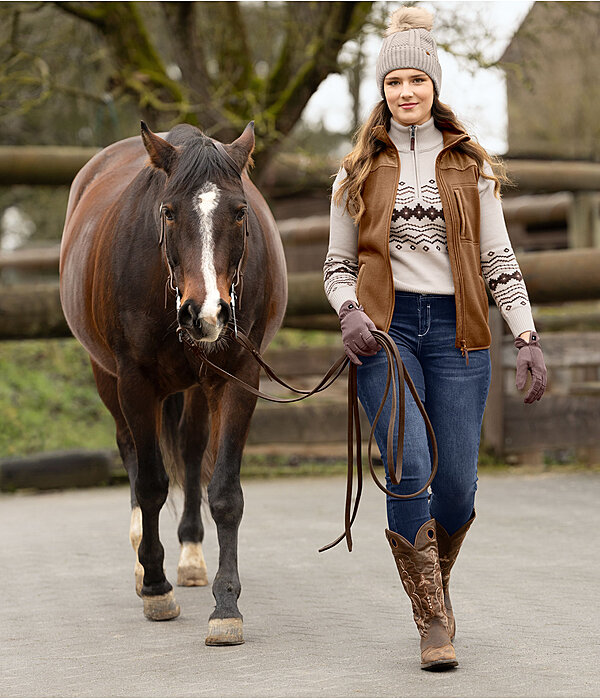 Western-Outfit Siyana in caramel