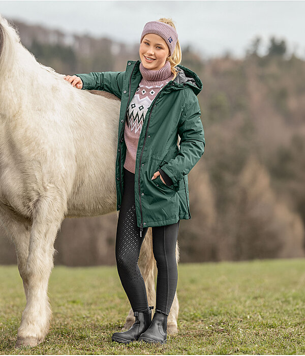 Dames-Outfit in Kadlin donkergroen